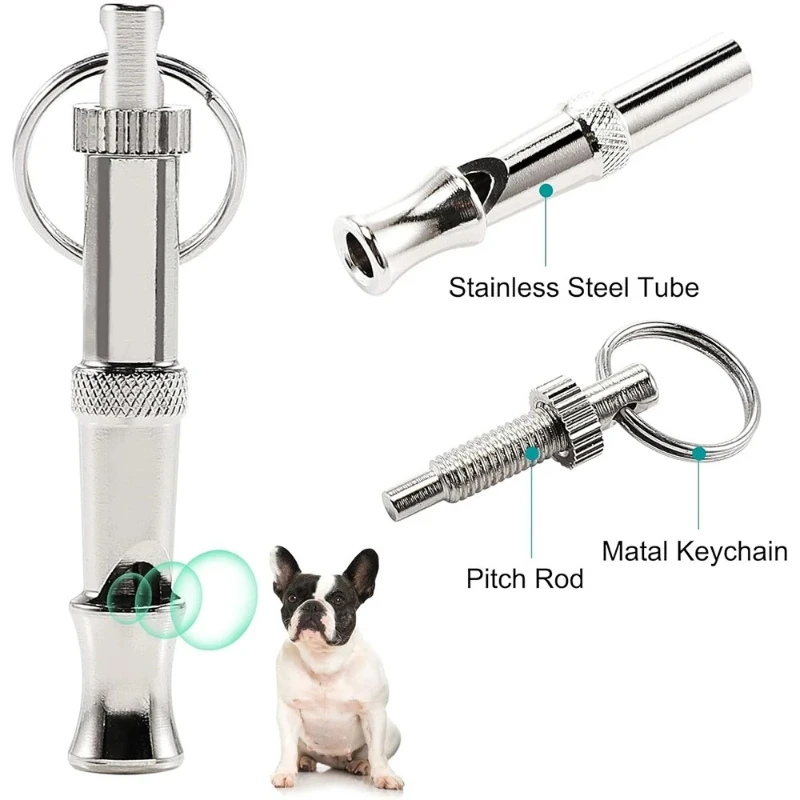 High Pitch Dog Training Whistle Adjustable Sound Ultra Sonic Recall Tool for Puppy Obedience 1005012083865196
