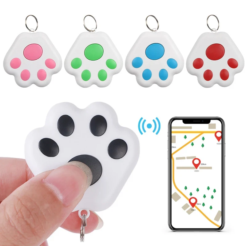 Pet Smart GPS Tracker Mini Anti-Lost Waterproof Bluetooth Locator Tracer for PET Dog Cat Kids Car 1005012085298901
