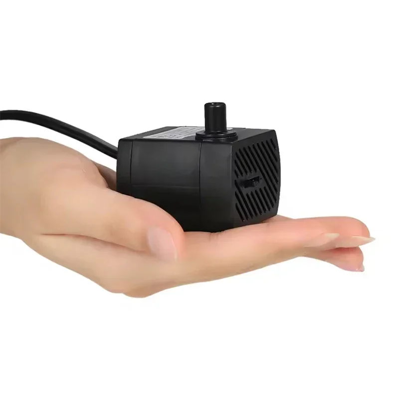 New USB Aquarium Fish Tank Filtration Pump Mini Pet Fountain Submersible Adjustable Flow Water 1005012085604616