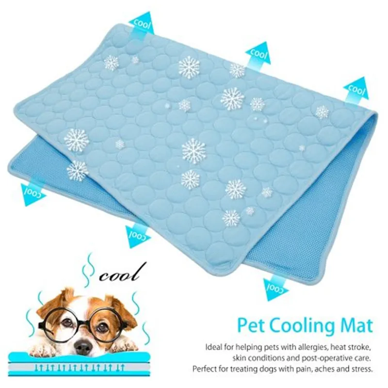 The Ultimate Cooling Pet Mat Breathable Washable Summer Pad Dog Cat Self Cool Blanket for Kennel 1005012087724354
