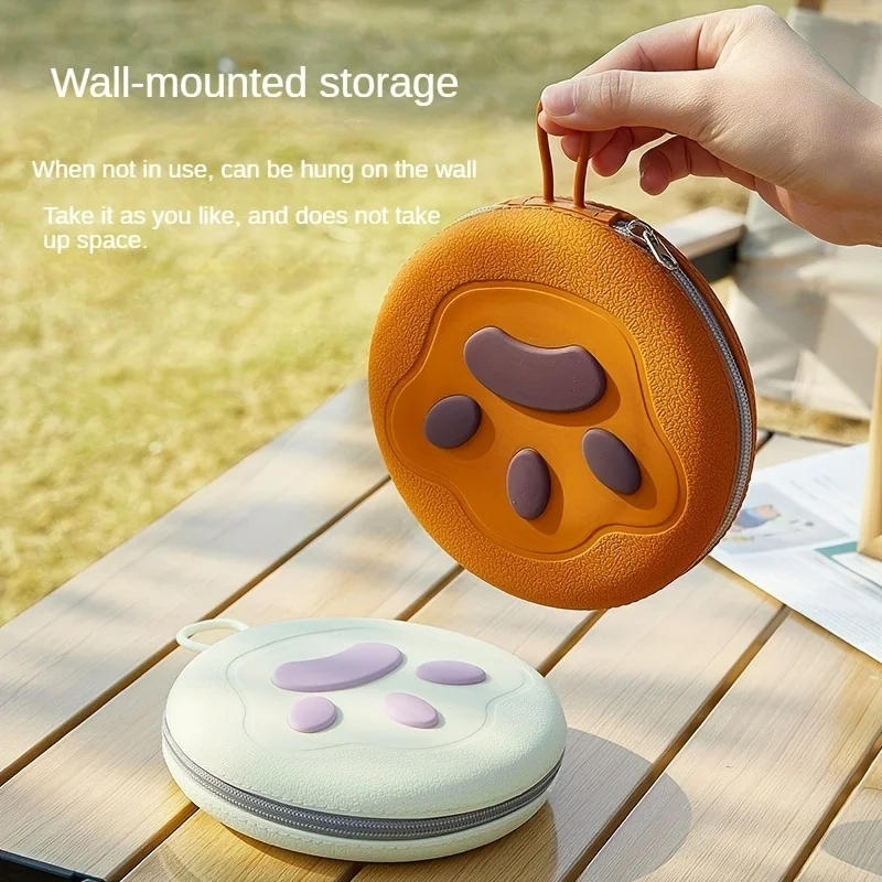 Foldable Silicone Dog Bowl Portable Pet Double Bowl for Food Water Feeding Lightweight Easy (2In1) 1005012092303948