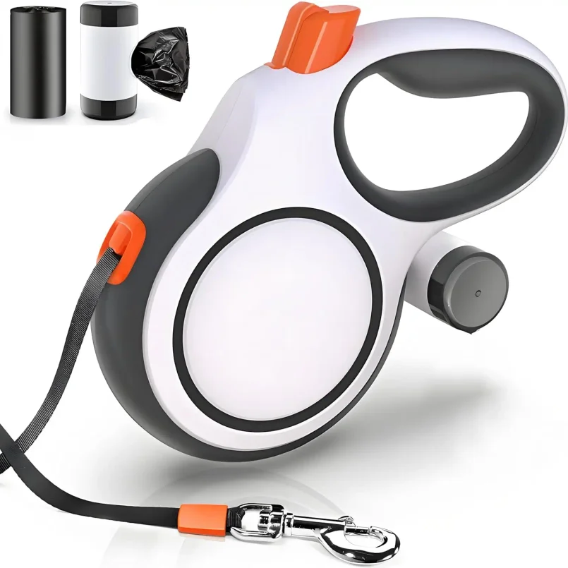 8m 50kg Dog Leash Retractable Roulette Collar for Small Big Dogs Accessories Adjustable Walking (5m) 1005012099340332