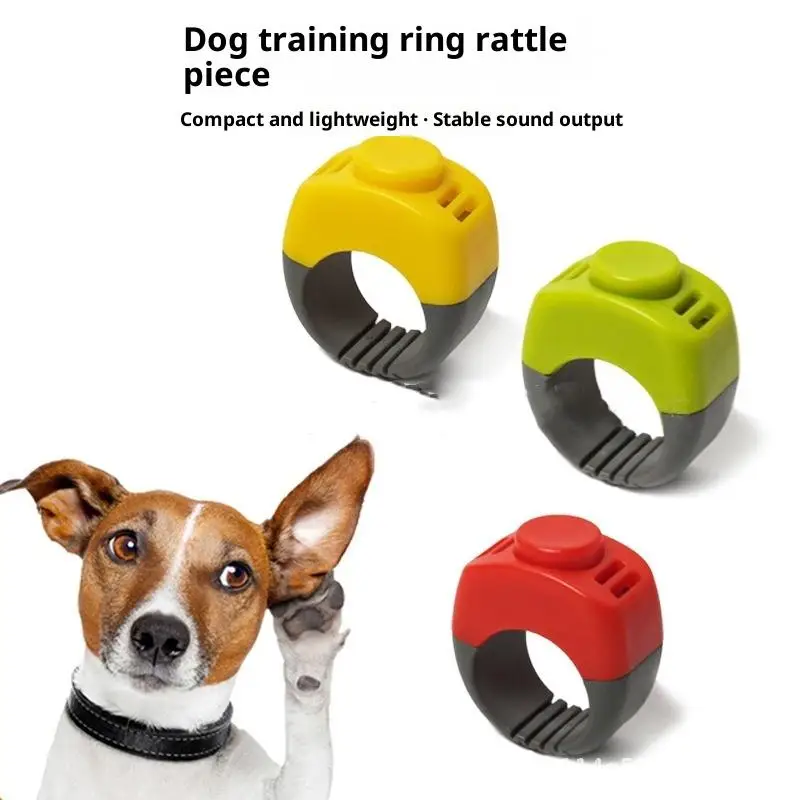 New Ring Clicker Pet Mini Finger Clickers Training Equipment Obedience Rattle Trainer Clicker 1005012108678306