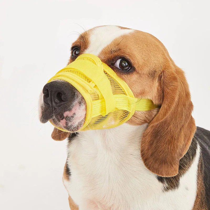 Adjustable Dog Muzzle Breathable Anti Barking Anti Biting Pet Mouth Mask 1005012110283267