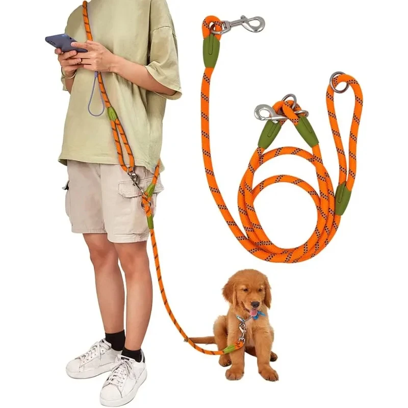 Hands Free Dog Leash 2M Thicken Multifunction Adjustable Reflective Anti-Los Dog Rope for Dog 1005012112448914