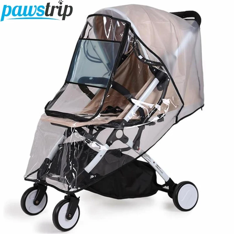 Universal Pet Stroller Rain Cover Waterproof Dog Cart Cover Transparent Cat Stroller 1005012116852838