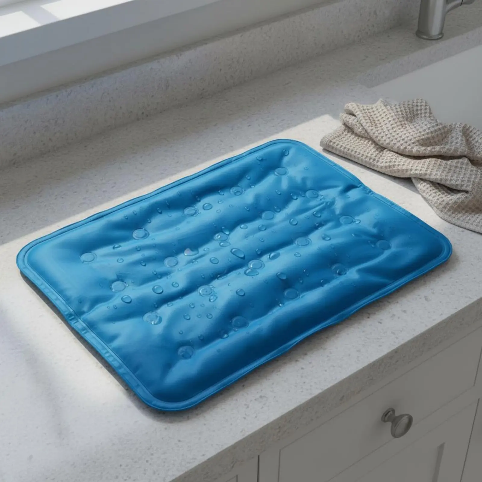 Pet Cooling Mat Easy to Clean Gel Cooling Pad for Animals Long-Lasting Pressure-Activated 1005012120787756