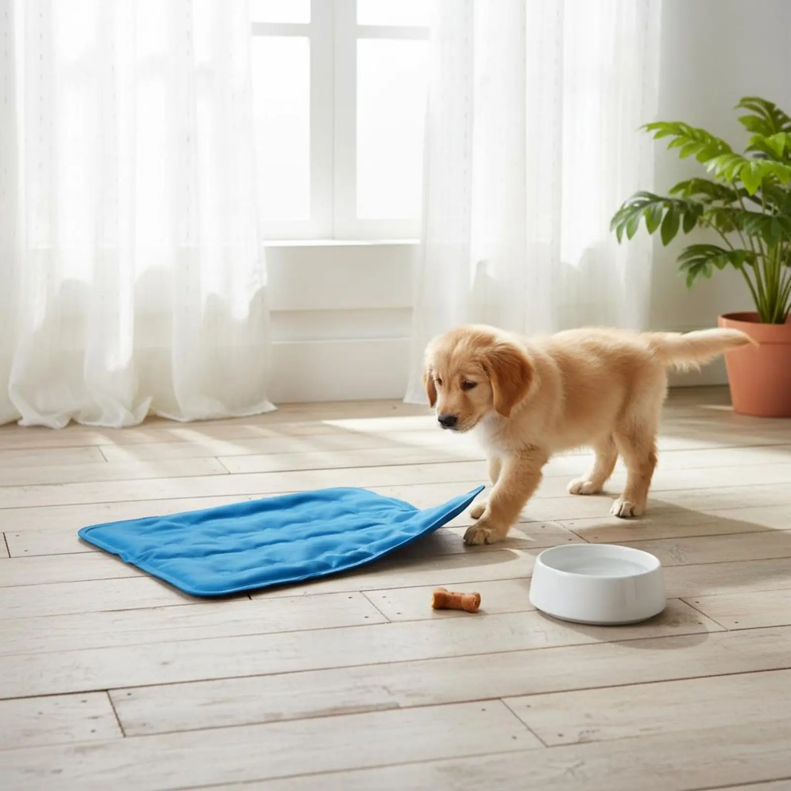 Pet Cooling Mat Gel Cooling Pad for Animals Long-Lasting Pressure-Activated for Dogs 1005012124940578