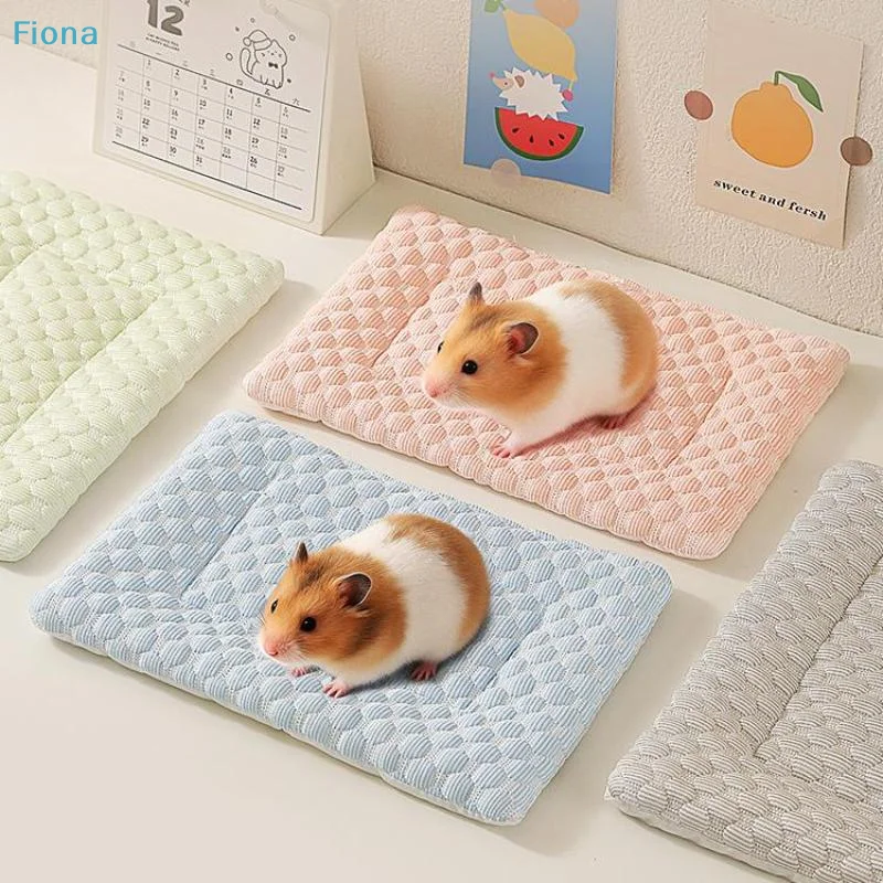 Pet Ice Pad Cool Feeling Mat Breathable Non Slip Summer Dogs Cats Hamsters Small Pets Down Heat 1005012131027855
