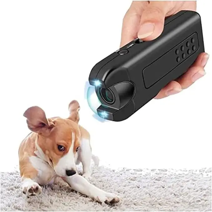 Safe Effective Ultrasonic Dog Repeller Anti-Barking Pet Training Tool Handheld Outdoor Deterrent 1005012133836641