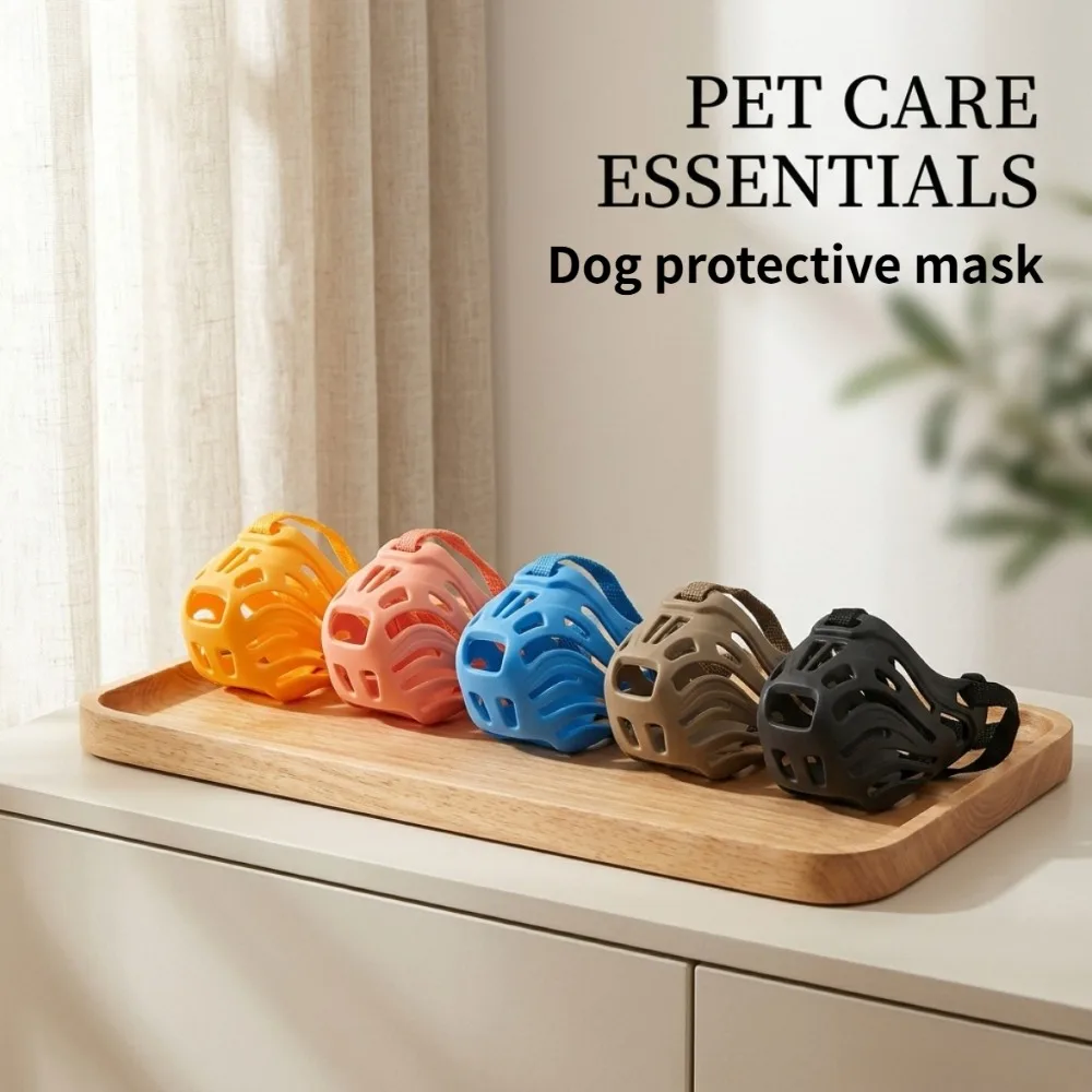 Dog Muzzle Anti-Barking, Anti-Biting, Anti-Eating Dogs Mask, Anti-Biting Handy Gadget Small 1005012135519203