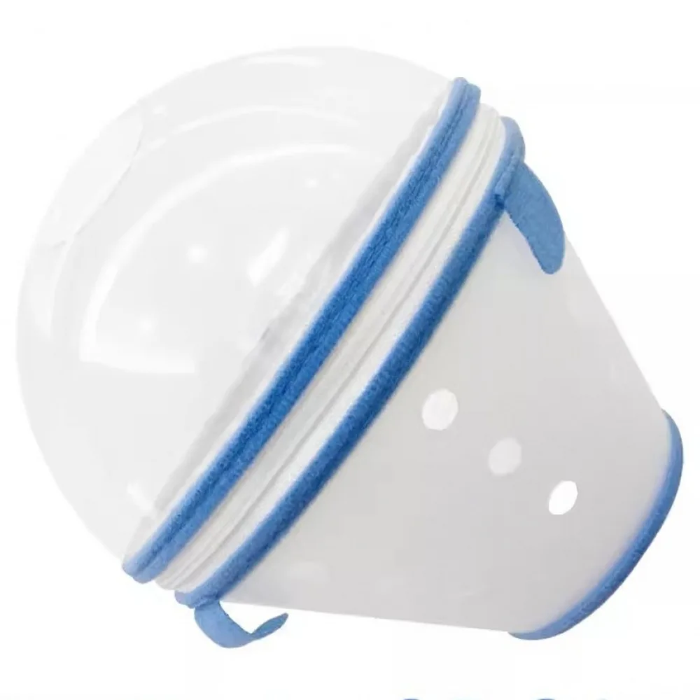 Protective Biting Prevention Cat Muzzle Transparent Adjustable Astronaut Helmet Breathable Pet Hood 1005012140209079