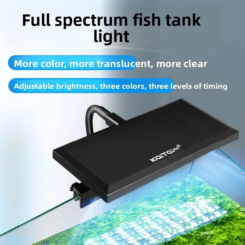 Led Aquarium Light 8/17w Usb Powered Full Spectrum Plant Grow with Dimmable 3 Color Timer for Fish 1005012148319888