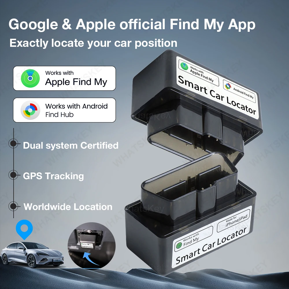 New Universal Gps Tracker for Ios & Android Device Car OBD Locator Smart Tag Tracking Vehicle 1005012152420245