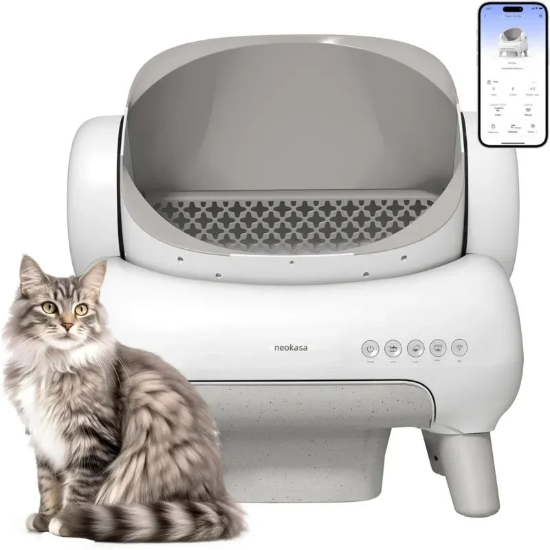 For Neakasa M1 Plus Lite Open-Top Self-Cleaning Cat Litter Box Automatic with APP Control Upgraded 1005012154849154