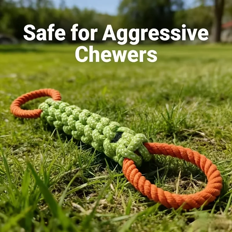 Large Durable Dog Knot Toy Chewy Pet Toy for Dental Care and Yard Play 1005012156484352