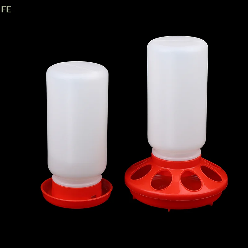 Poultry Thickened Feeder and Drinker Water Food Dispenser Automatic Chicken Birds Chick Waterer 1005012160708291