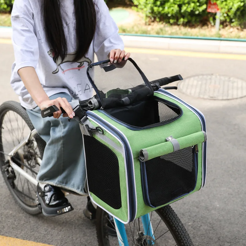 Car Pet Bag, Portable for Outdoor Use, Hand-Held Backpack, Bicycle Car, Cat Bag, Dog Bag 1005012163050905