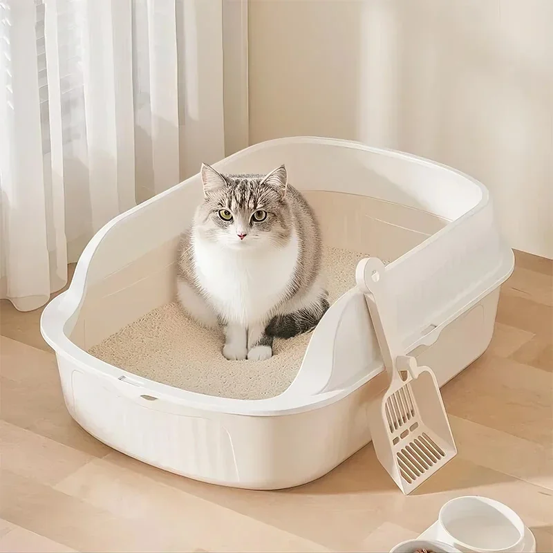 Small Size Cat Litter Box Anti-Splash Pet Sandbox Kitty Toilet Sand Box for Cats 1005012163271269