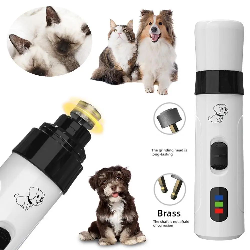 Electric Pet Nail Clipper USB Charging Dog Nail Grinder Portable Puppy Cat Nails Pet Grooming Tools 1005012172893002
