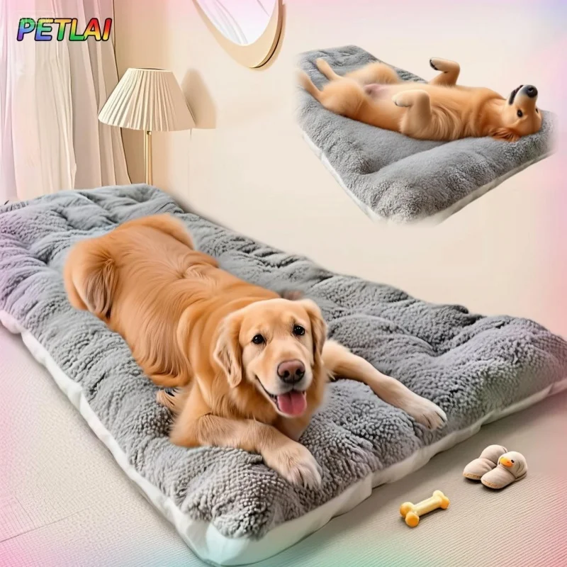 Dog Bed Mat Large Size Sleeping Pad for Winter Use Keep Warm Double-Sided Use Golden Retriever 1005012187030085