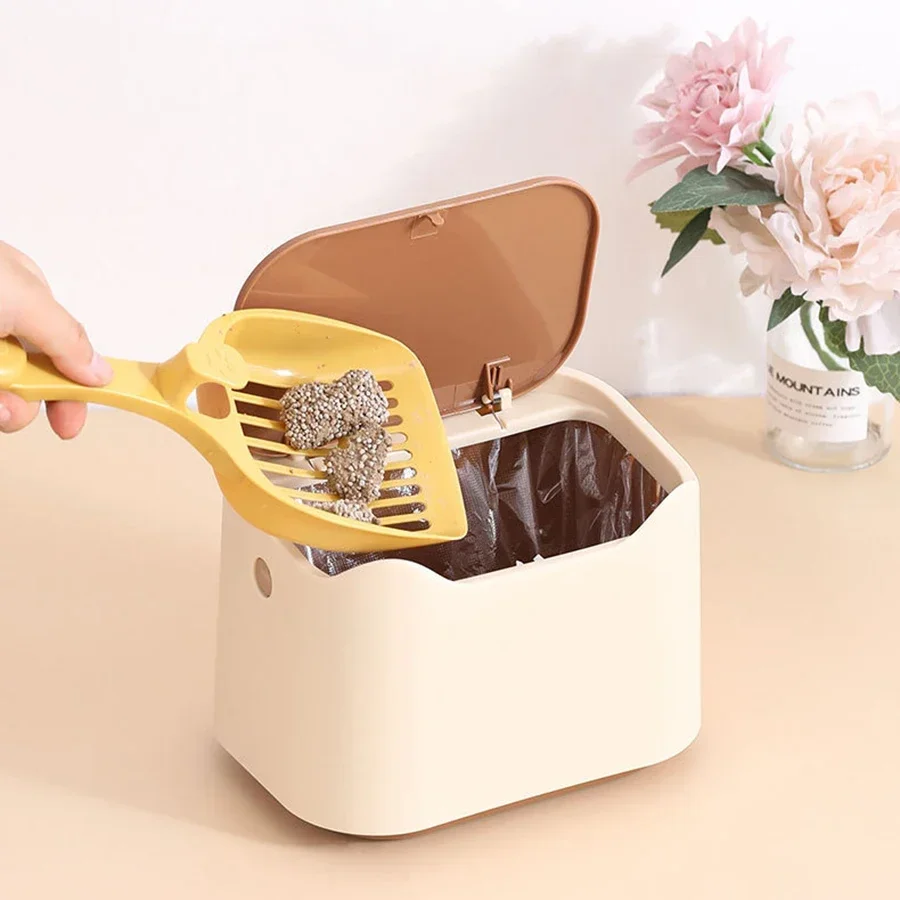 Cat Litter Box Portable Bedpan Removable Full-Closed Kitty Litter Pan Potty Toilet for Rabbit 1005012226139308