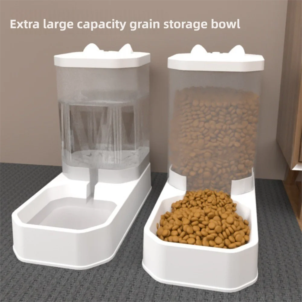Automatic Cat Feeder Large Capacity 3.3L Pet Water Dispenser Stable Supplies Food for Cats and Dogs 1005012258311604