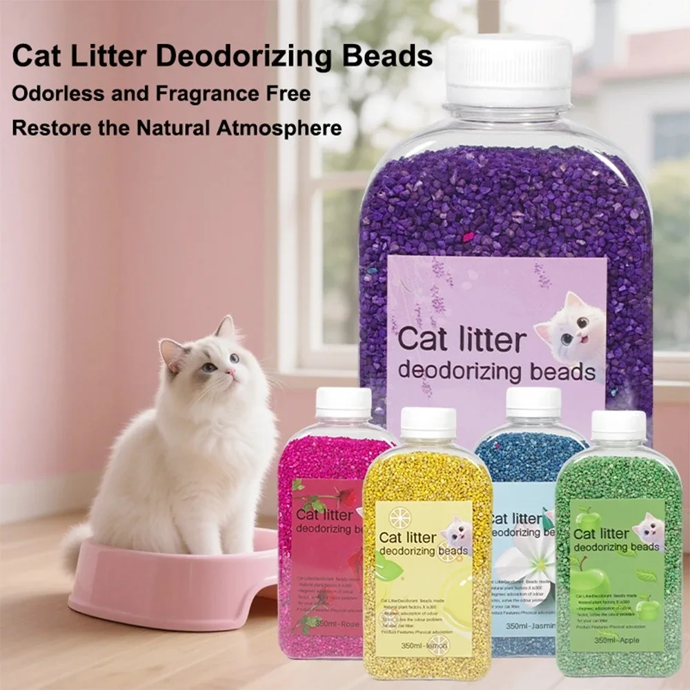 Cat Litter Deodorant Beads Odor Eliminator Non Toxic Safe for Cats Kittens Ready to Use Directly 1005012276567268