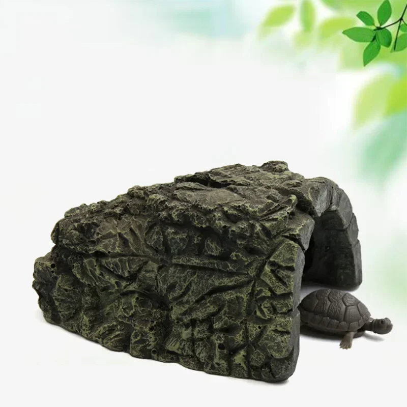 New Aquarium Decoration Resin Aquatic Fish Tank Ornament Decor Artificial Reptile Terrarium Turtle 1005012285171805