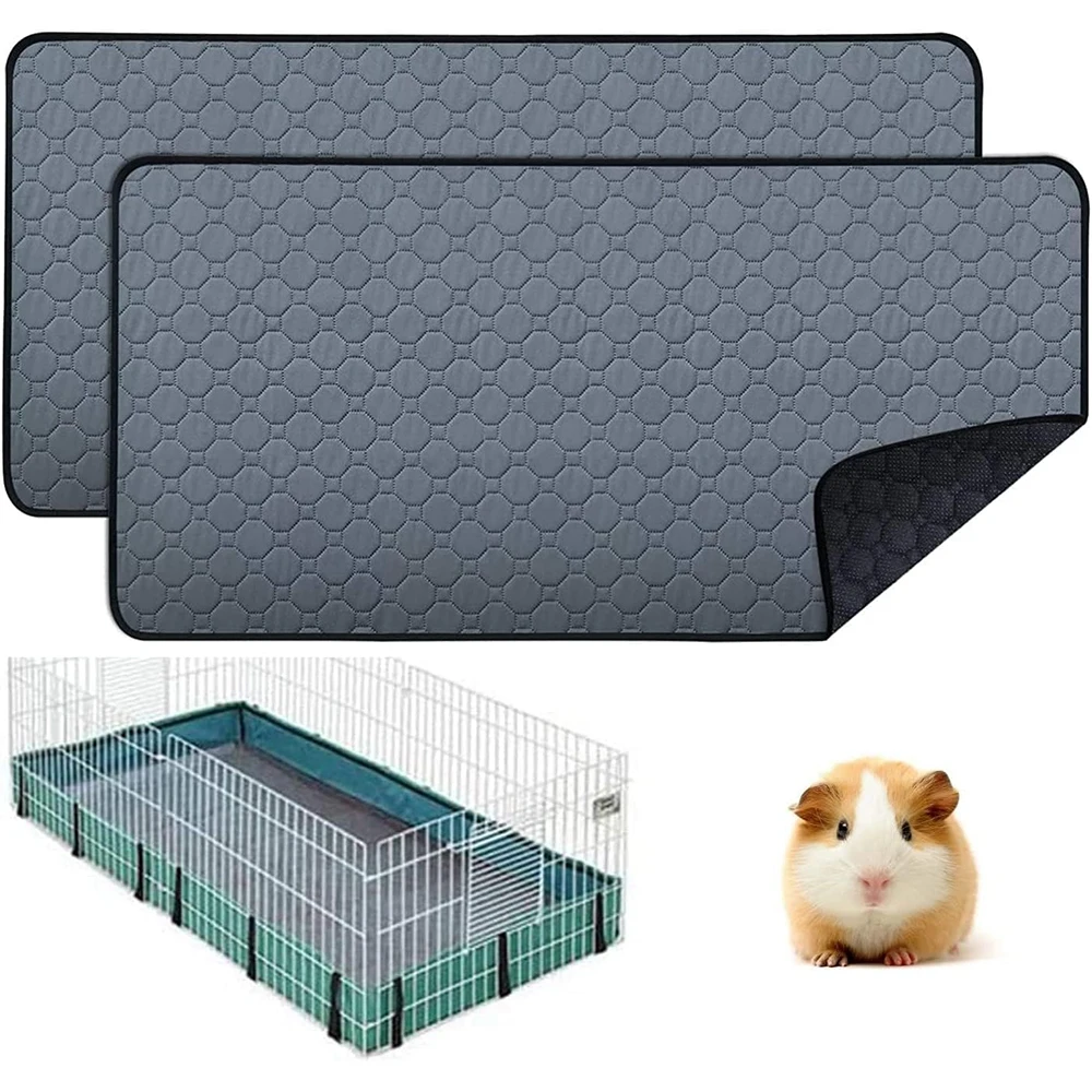 Guinea Pig Cage Lining Washable Skin Pad Reusable and Non Slip Urinary Pad for Guinea 1005012290459120
