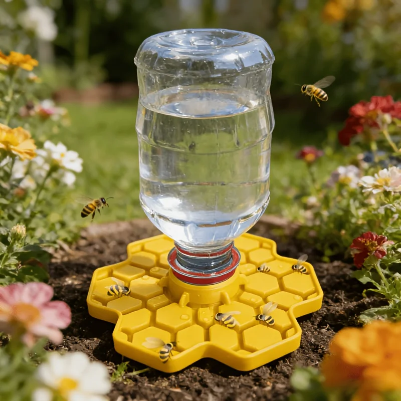 Honeycomb Drinking Device for Bees, Safe for Bee Feeder for Gardens and Terraces 1005012297700918