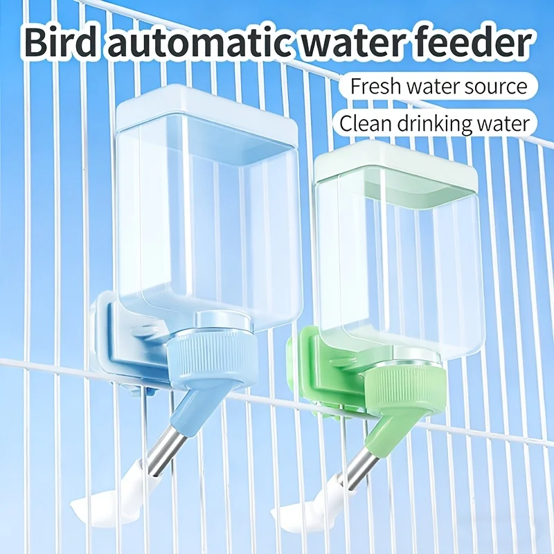 Automatic Bird Drinking Waterer Parrot Cage Accessories Water Feeder Pet Bird Care Equipment 1005012298174559