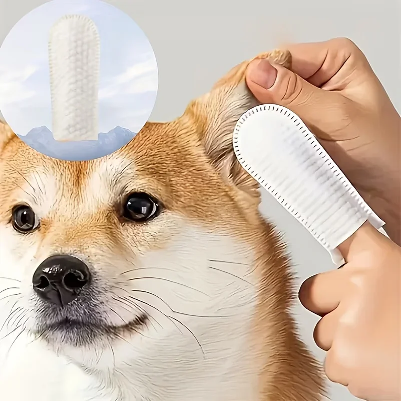 Pet Cleaning Products Ear Cleaning Wipes Ear Care Fingertips Ear Mite Removal Cat and Dog Ear 1005012308029700