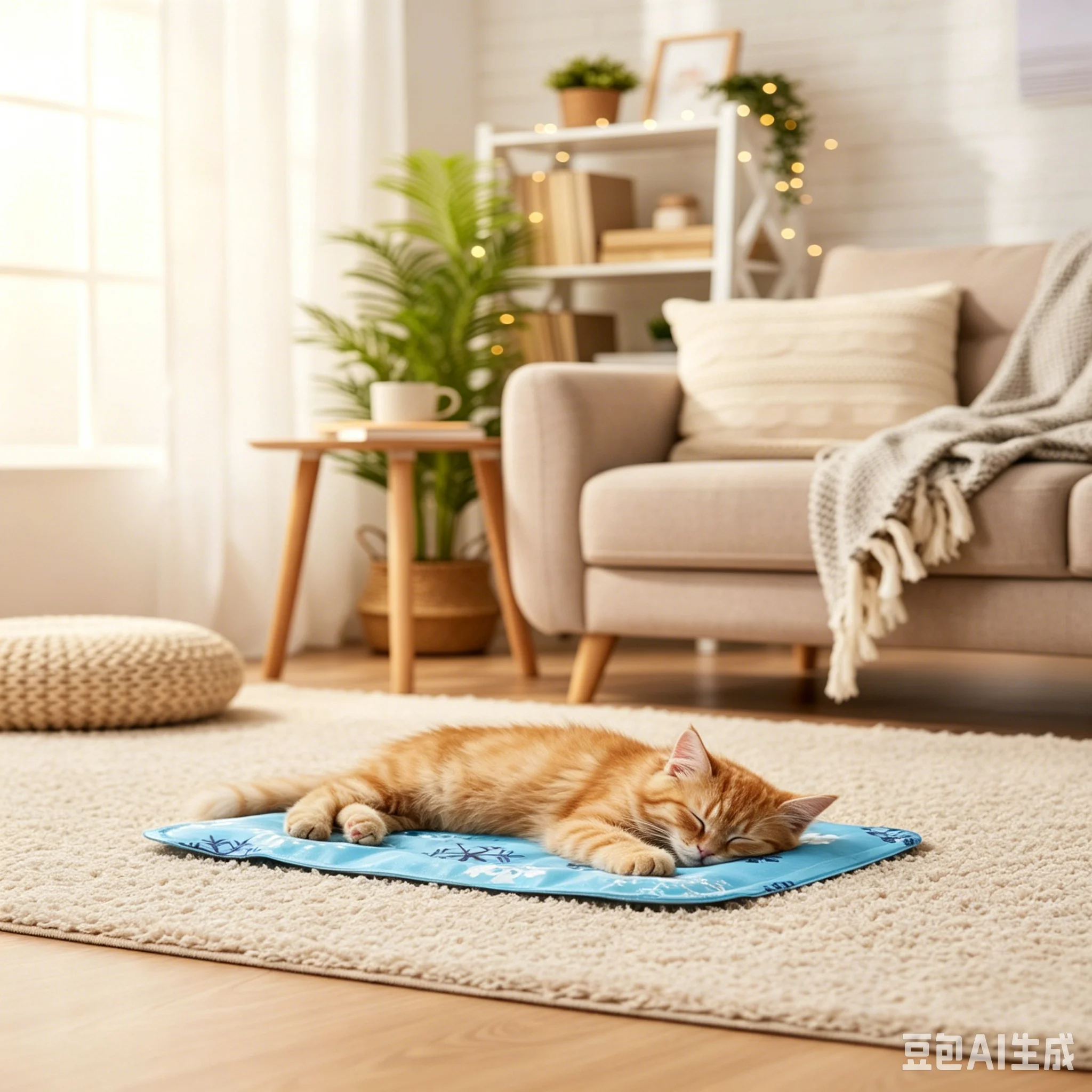 Pet Cooling Mat, Dog Summer Cooling Mat, Cat Ice Bed Sleeping Mat, Floor Mat, Cooling Supplies 1005012321144333