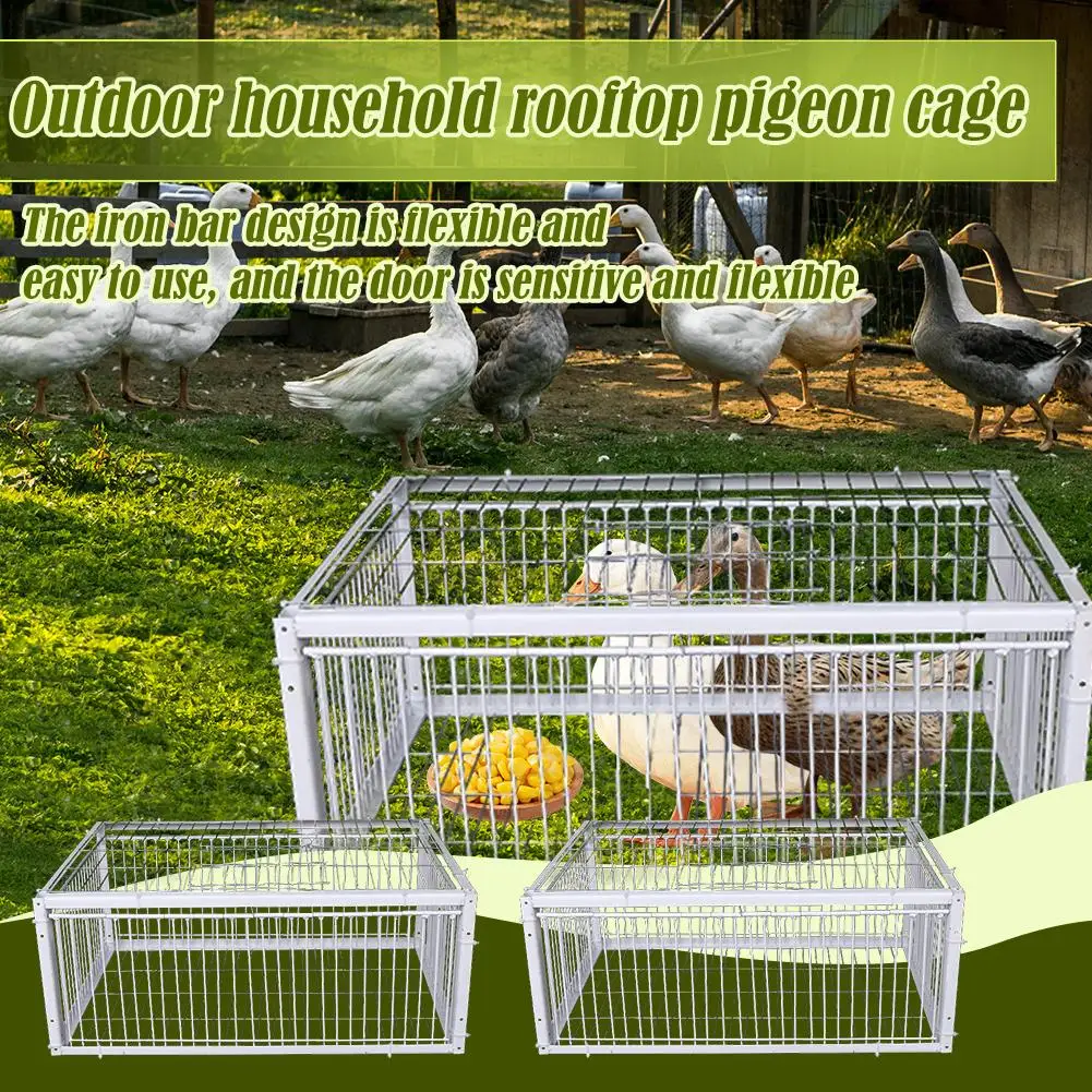 Auto Trap Bird Cage Rabbit Cage Mouse Cage Entry Only No Exit Thickened Encrypted Automatic Pigeon 1005012350573002