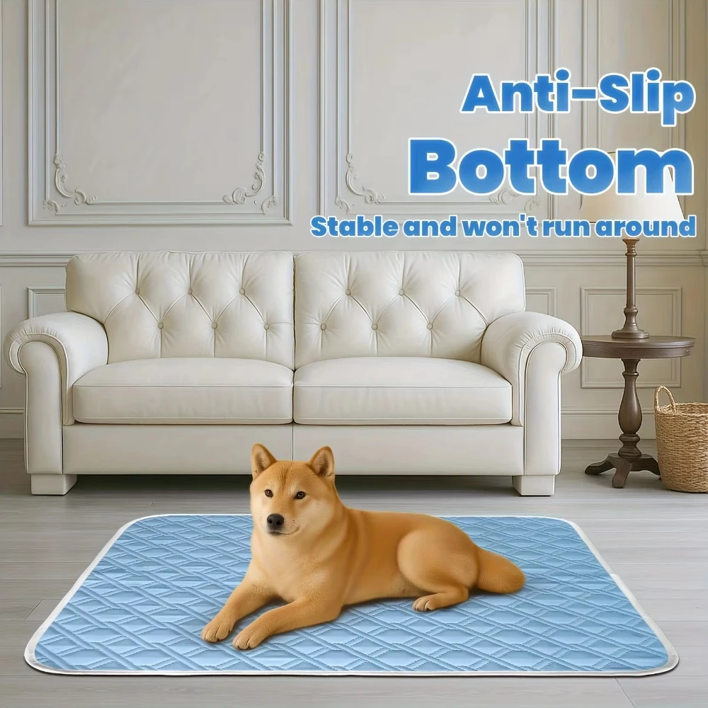 Cooling Mat for Dogs and Cats Breathable Washable Pet Bed with Polyester Fiber Filling Ideal 1005012366485216
