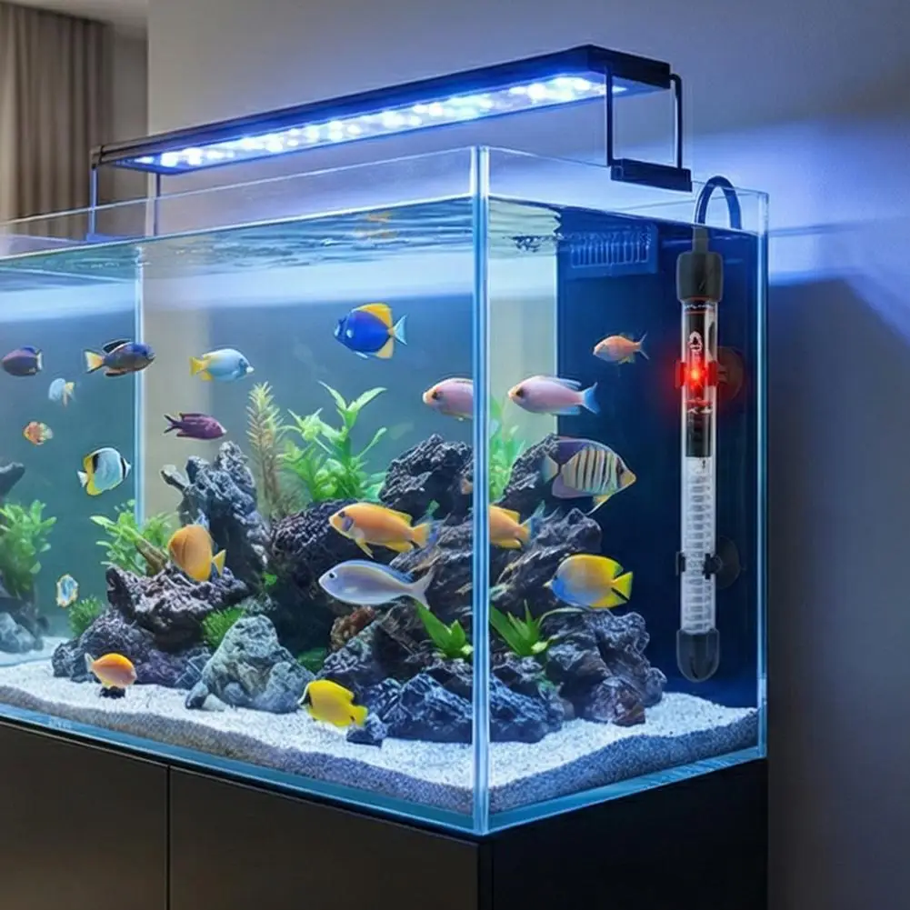 Aquarium Heater 25W/50W/100W/200W/300W Submersible Fish Tank Heater Constant Temperature Heating 1005012382870947