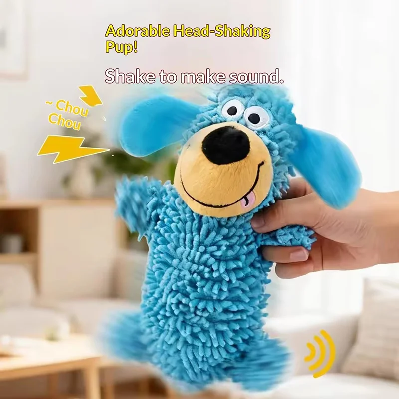 Dog Toy Squeaky Pet Chew Toy Durable Teething Molar Puppy Self Entertainment Interactive Stuffed 1005012388276178