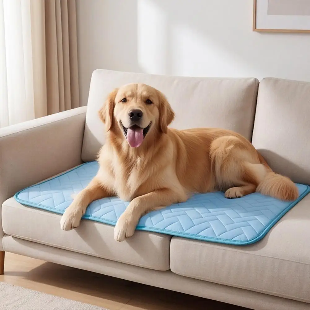 New Dog Cooling Mat Summer Pet Cold Bed for Cats Accessories Cat Durable Blanket Sofa Ice Pad 1005012392707403