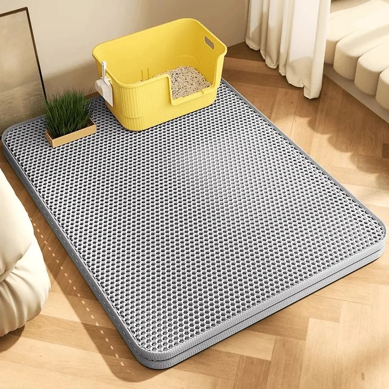 Extra Large Cat Litter Mat Heavy Duty Waterproof 2 Layer Non Slip Washable Pet Floor Protector 1005012399266341