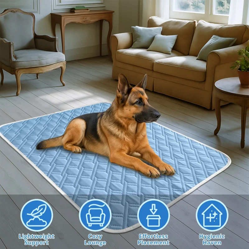 Extra-Large Pet Cooling Mat, Super Soft and Sweat-Absorbent Surface 1005012407060320