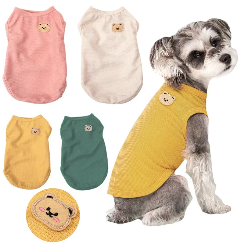 Dog Vest Pet Cat Clothing Four Colors of Polyester Fabric Breathable Sweat Resistant Easy to Clean 1005012411443183