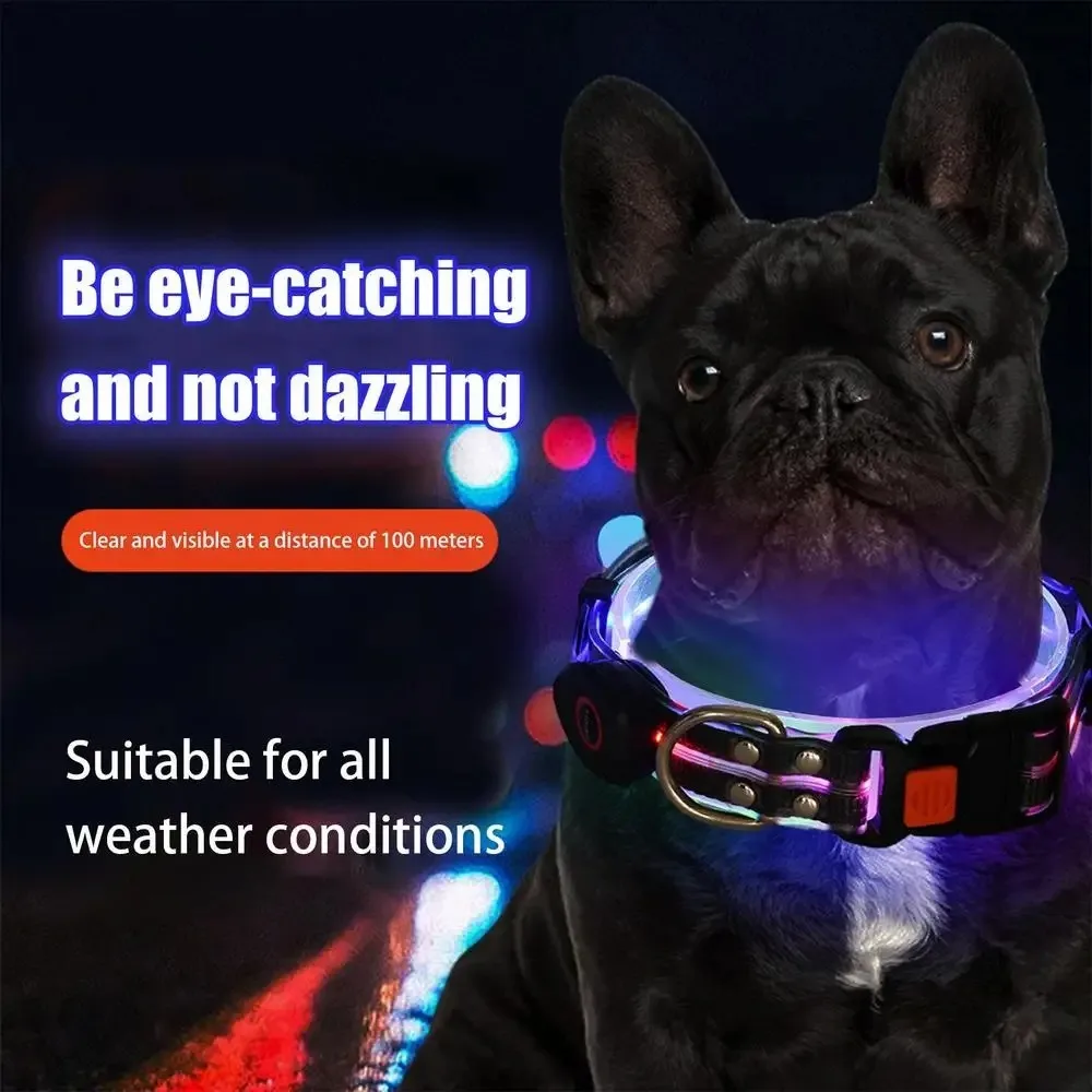 Glowing Dog Collar Leash Waterproof Adjustable Dog Led Light Collar Weather Proof Anti-Lost 1005012423123620