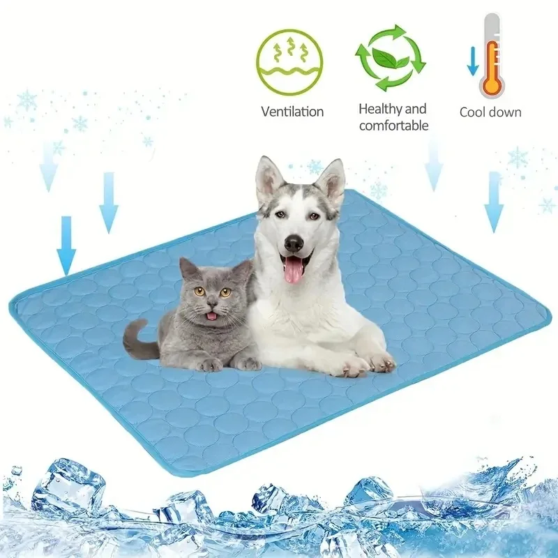 Dog Cooling Mat Summer Pet Bed Extra Large for Small Big Dogs Accessories Blanket Cool 1005012428590808