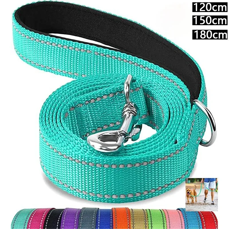 Pet Harness Collar with Night Reflection Lead Strap Guard Rope Cat Dog Walking Training Leash (1.8M) 1005012428611570