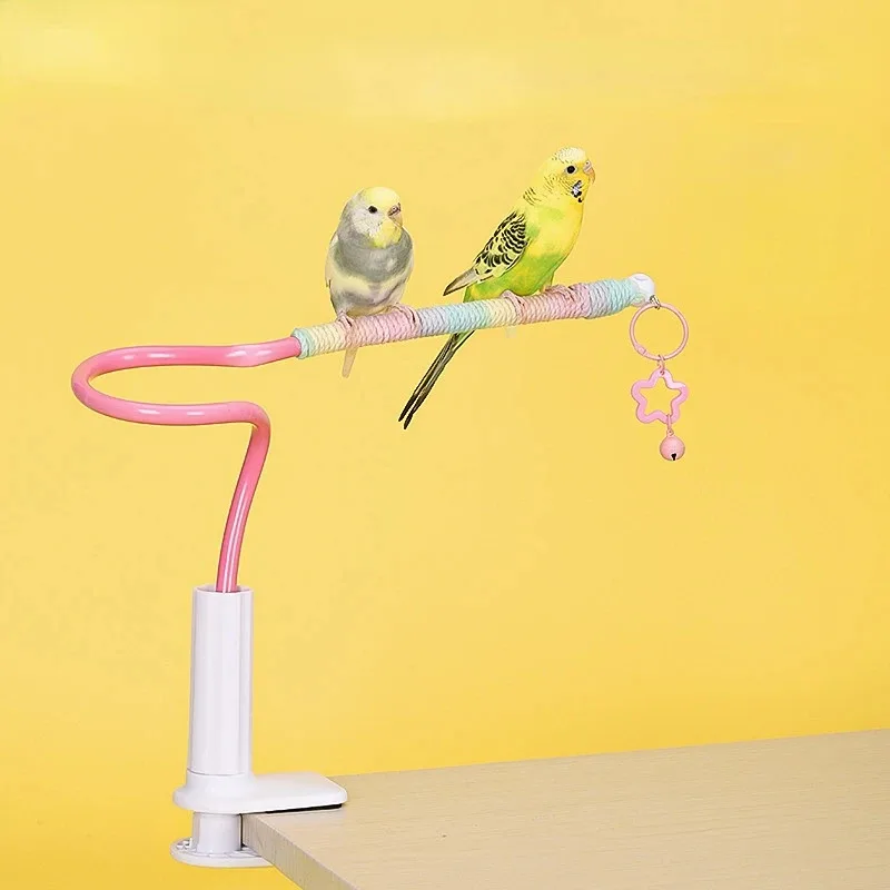 Bird Perch Stand Bird Training Portable Tabletop Platform Parrot Accessories Indoor Bird Stands 1005012433998280