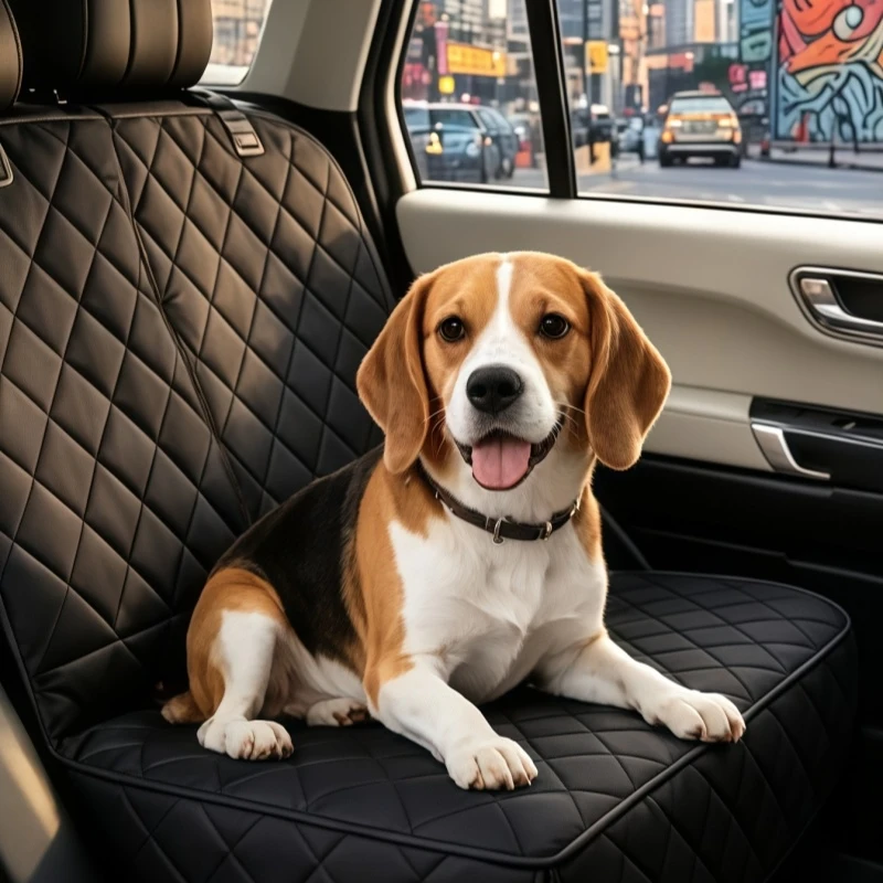 Waterproof Dog Car Seat Cover Pet Travel Mattress Protector with Middle Seat Armrest for Dogs 1005012449083972