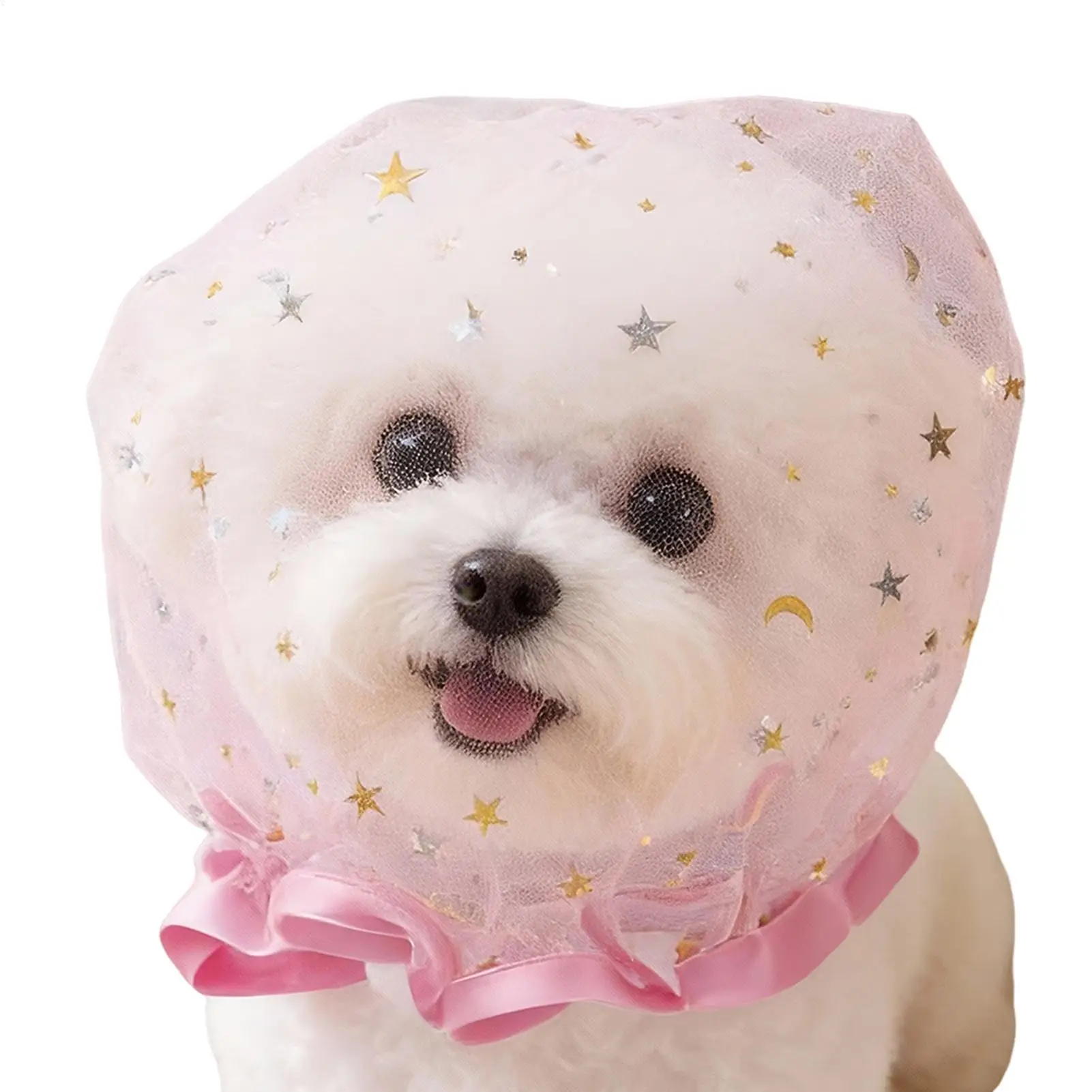 Pet Mesh Head Cover for Dogs Anti-Eating Stray Headgear Breathable Portable Outdoor Walking Muzzle 1005012471515412