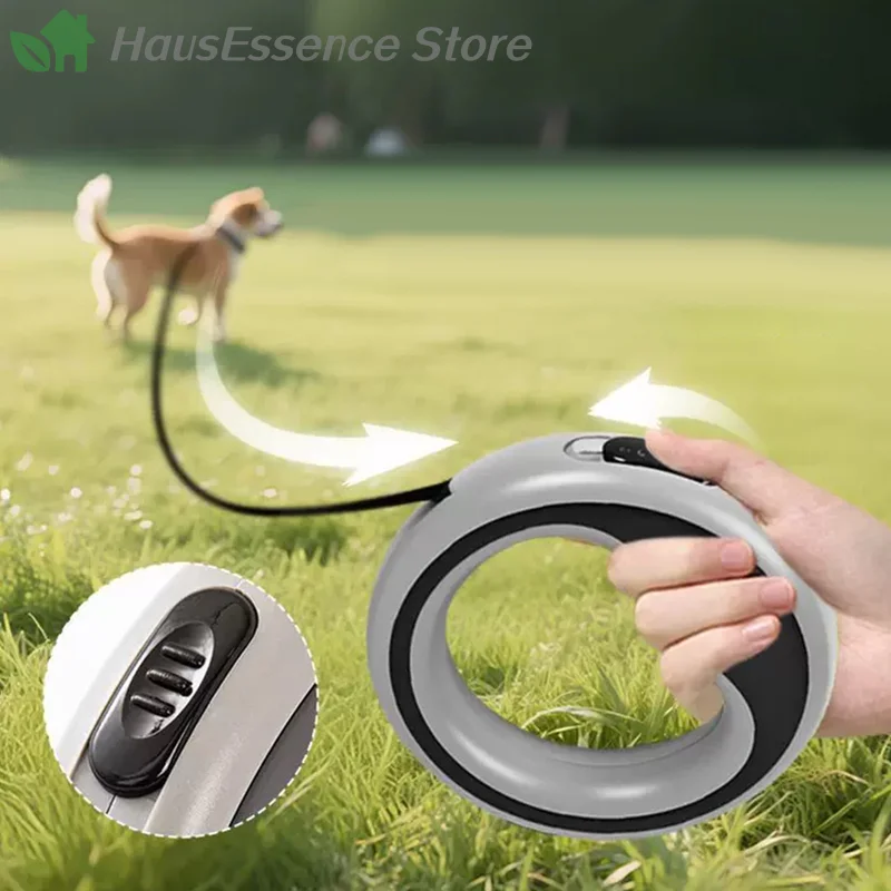 250cm/98.43in Automatic Retractable Dog Leash Outdoor Training Pet Leash Suitable for Small Medium 1005012491195574