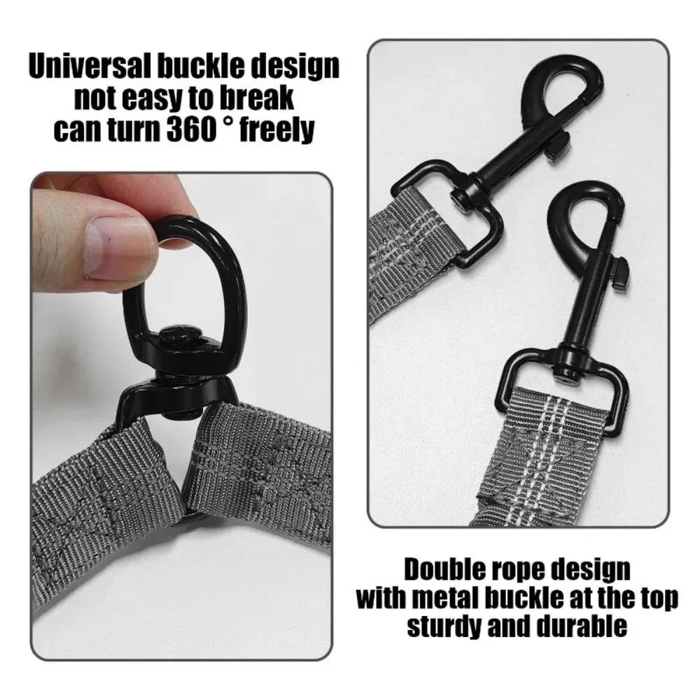 Dog Leash, Double-Headed Dog Rope, Shock-Absorbing Elastic Rope, Explosion-Proof Dog Chain 1005012501039813